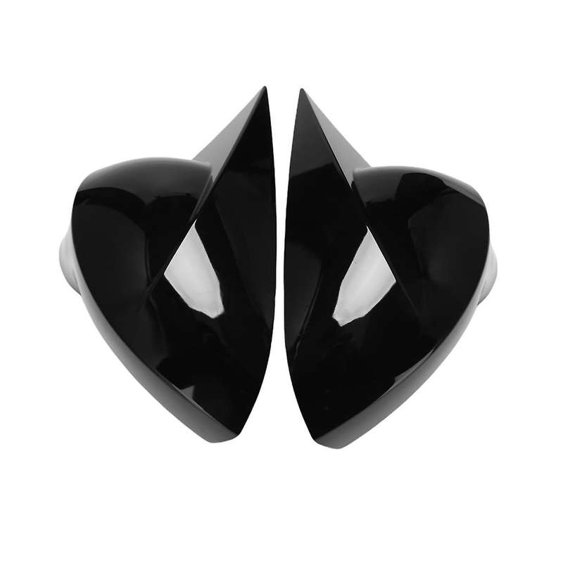 Car Mirror Cover Caps for 1p 6j Exeo 2008-2017 Side Rear View External Part(black)