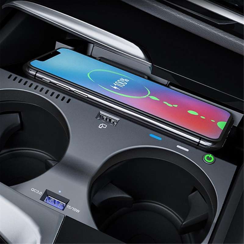 Car Mobile Phone Wireless Charger Car Accessories for 5 6 Series G30 G38 G32 6gt 2017-2020