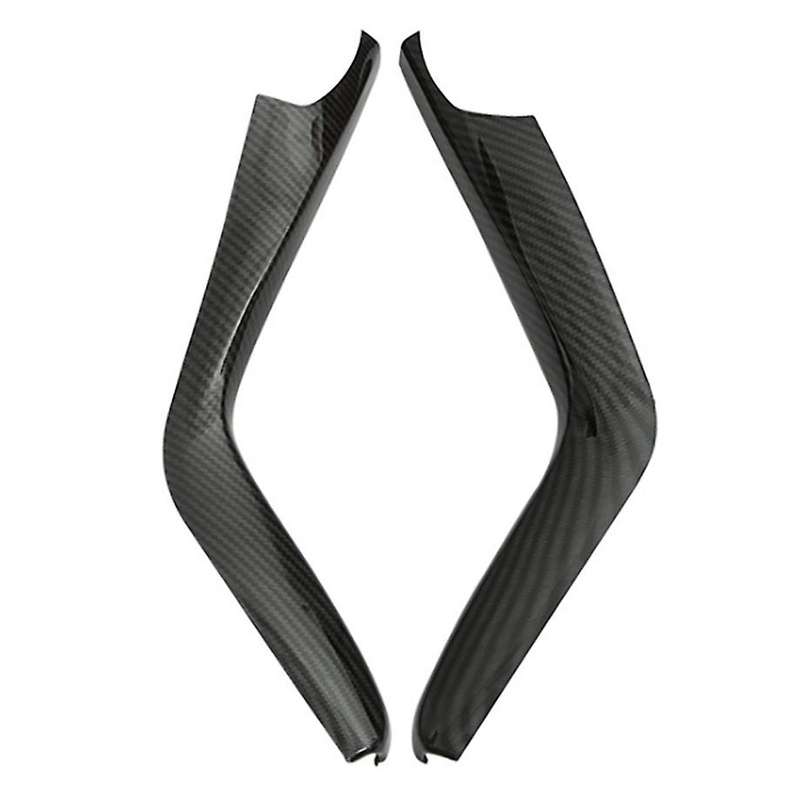 Car Modification Car Accessories Gear Shift Panel Stripe Cover Trim for 10Th 2016-2018(Black)