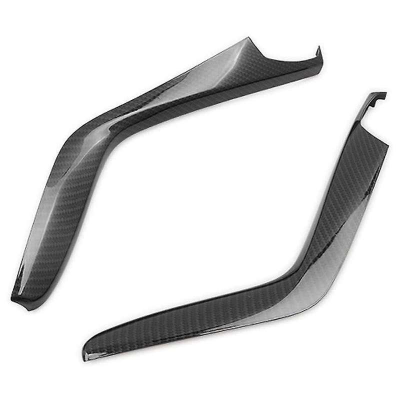 Car Modification Car Accessories Gear Shift Panel Stripe Cover Trim for 10Th 2016-2018(Black)