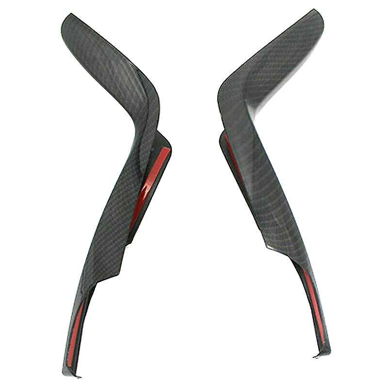 Car Modification Car Accessories Gear Shift Panel Stripe Cover Trim for 10Th 2016-2018(Black)