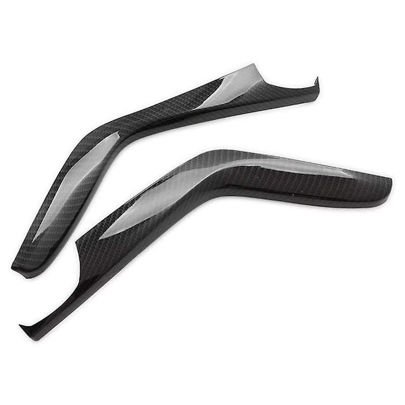 Car Modification Car Accessories Gear Shift Panel Stripe Cover Trim for 10Th 2016-2018(Black)