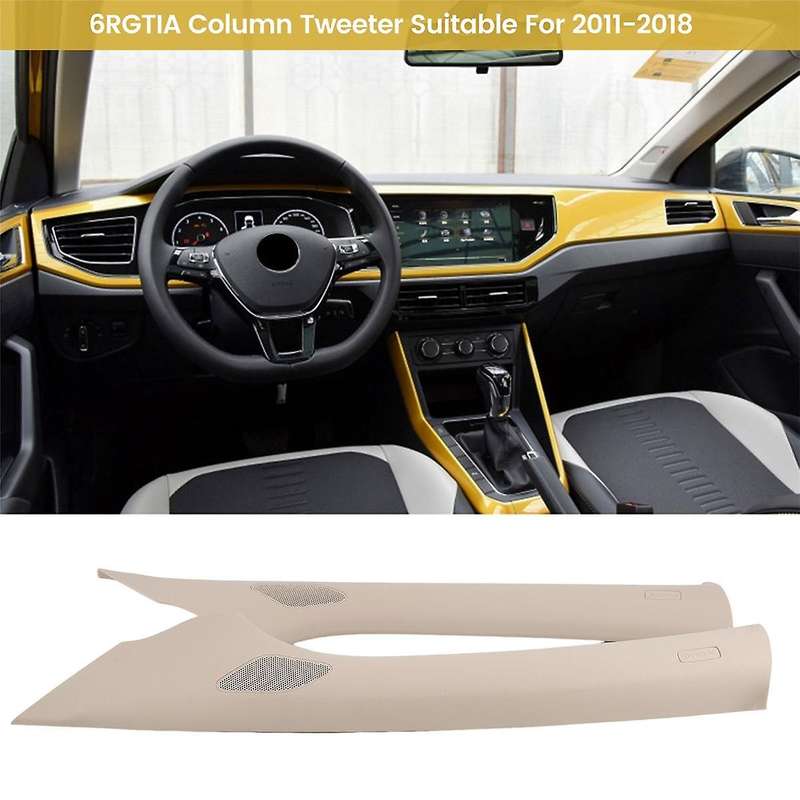 Car Modification Accessories 6RGTIA Column Tweeter Suitable for Golf 2011-2018 A Pillar Speaker