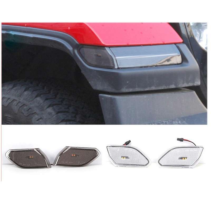 Car Modification Wheel Eyebrow Small Side Light Turn Signal Fog Light Daytime Running Light for Wran