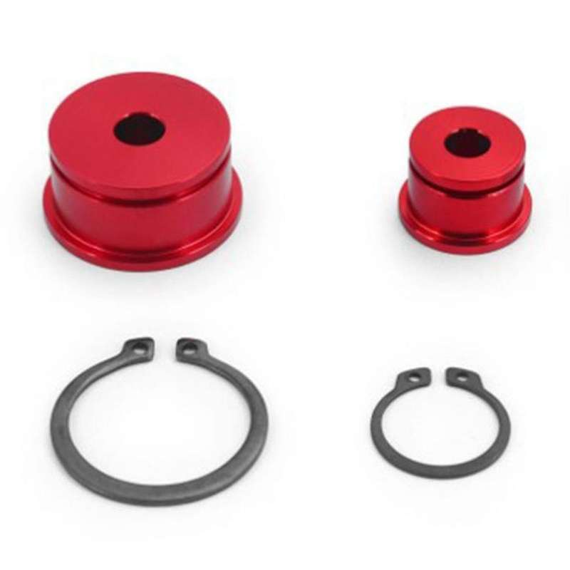 Car Modified Gear Lever Shift Lever Cable Bushing Red Shifter Cable Bushings Kit for Si 02 03 04 05