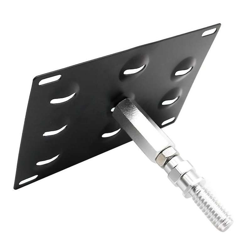 Car Modification Tow Hook License Plate Bracket with Adapter American License Plate Frame for  E Ser