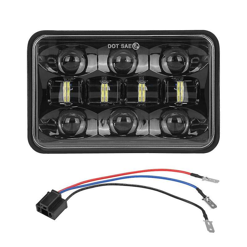 Car Modified Headlights Car LED Lights 120 Watts Square 5 Inches (4X6) LED Truck Headlights Universa