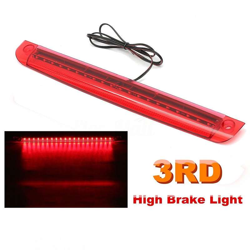Car Motorcycle Red 12V 20 LED 3RD High Mount Brake Tail Stop Light