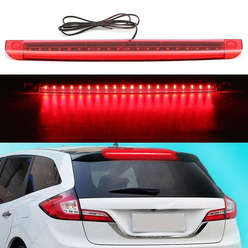 Car Motorcycle Red 12V 20 LED 3RD High Mount Brake Tail Stop Light