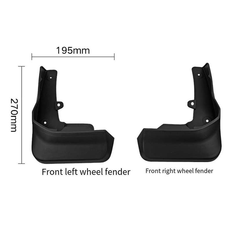 Car Mud Flaps for Q3 Sport 2019-2023 Mudguards Mud Guard Flap Splash Flaps Accessories