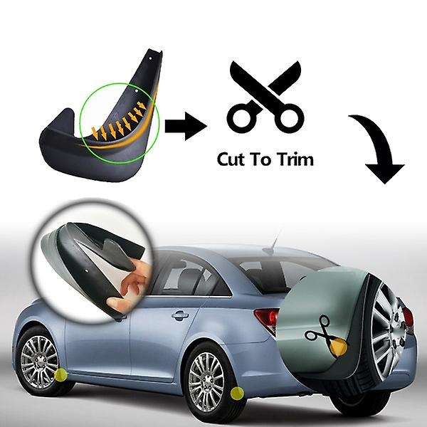 Car Mud Flaps Splash Guards Mudguard for bmw 3 5 7 Series E30 E46 E90 E91 E92 E93 E60 F10 F11 G30 E