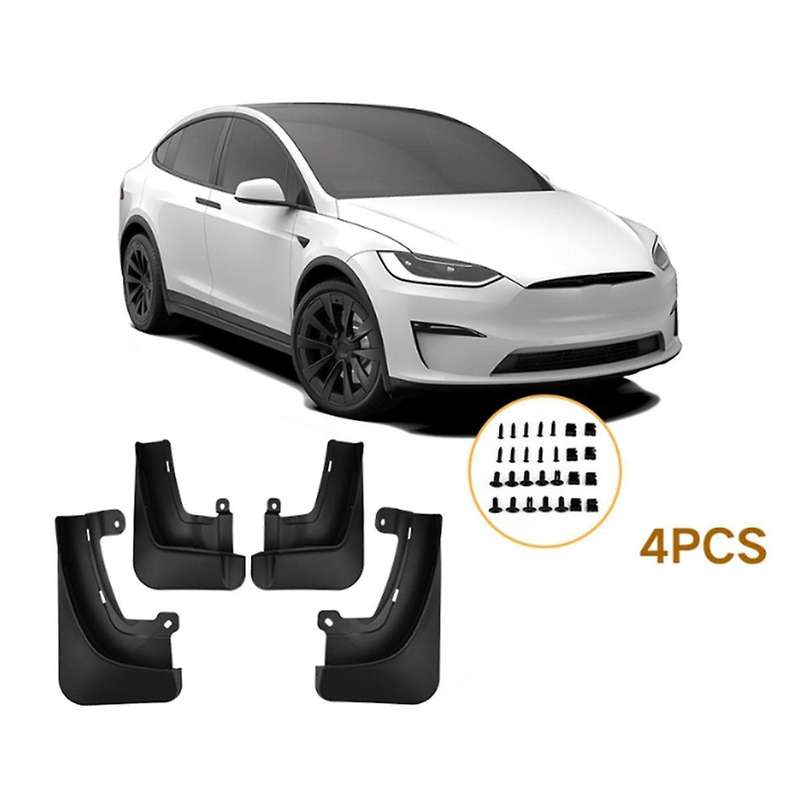 Car Mud Flaps Mudguards Splash Guards for Model X 2023 Car Decoration Accessories