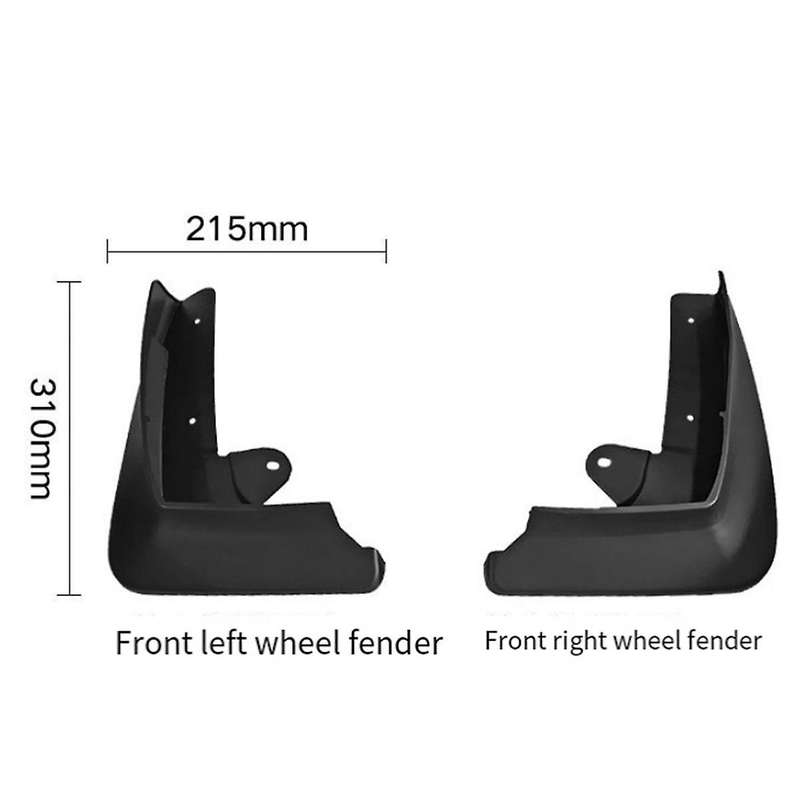 Car Mud Flaps Mudguards Splash Guards for Model X 2016-2021 Car Decoration Accessories