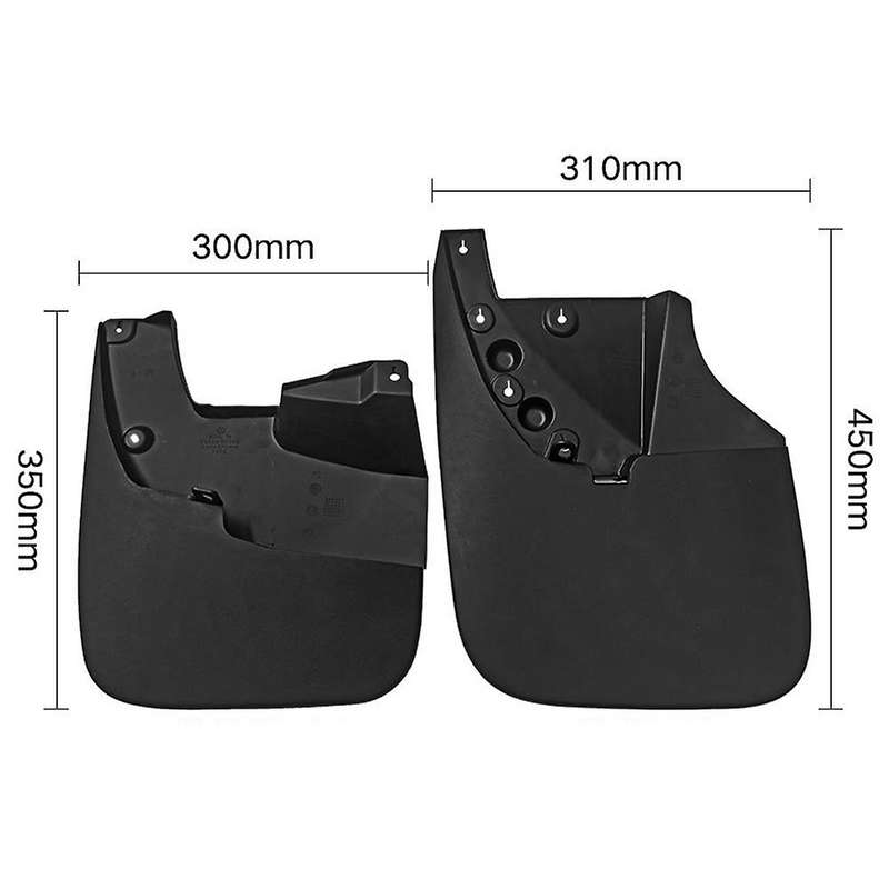 Car Mudflaps for - 2007-2019 Mudguard Mud Flap Guard Splash Car Accessories