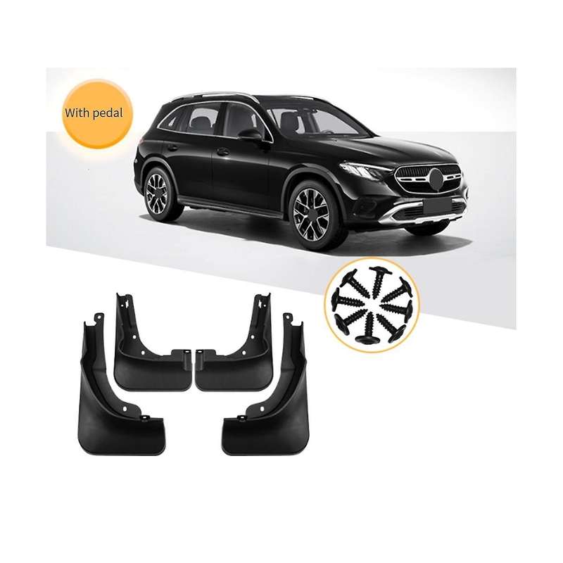 Car Mudflapor for Glc with Pedal 2023+ Mud Guard Flap Splash Flaps Mudguards Accessories