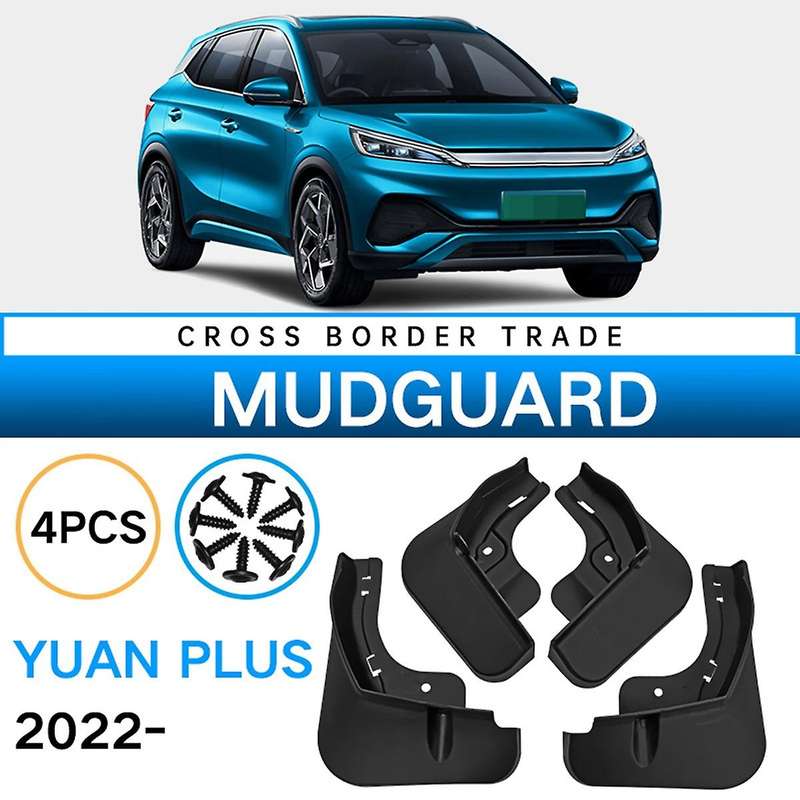 Car Mudflapor for -byd Atto 3 Yuan Plus Ev 2021-2023 Fender Mud