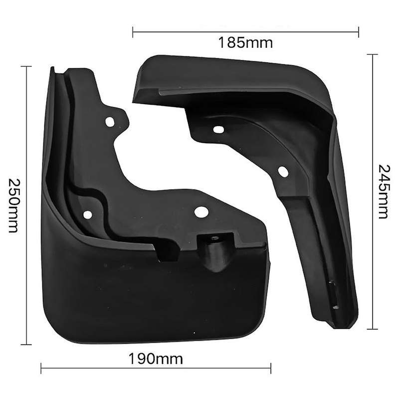 Car Mudflaps for - A- W177 A180 A200 A220 A250 2019-2022 Mudguard Mud Flap Splash