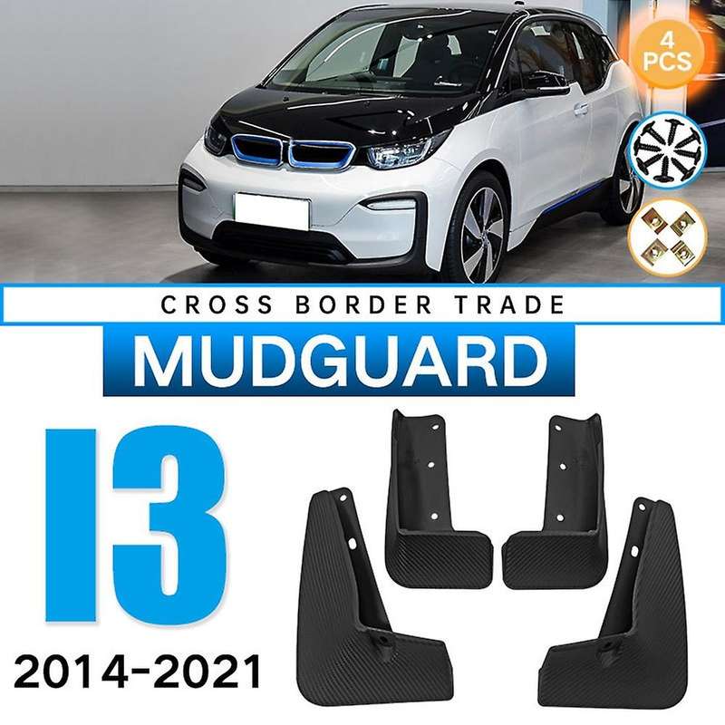 Car Mudflaps for - I3 Electric 2021 2020 Mudguard Fender Mud Flap Guard Splash Mudguards Car Access