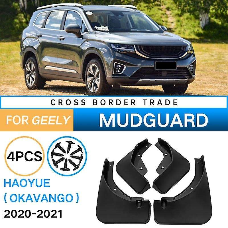 Car Mudflaps for Geely Okavango 2020-2021 Mudguard Mud Flap Guard Splash Mudguards Car Accessories