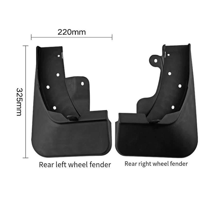 Car Mudguards for 2024 Front Rear Mud Flaps Guards Splash Car Exterior Parts
