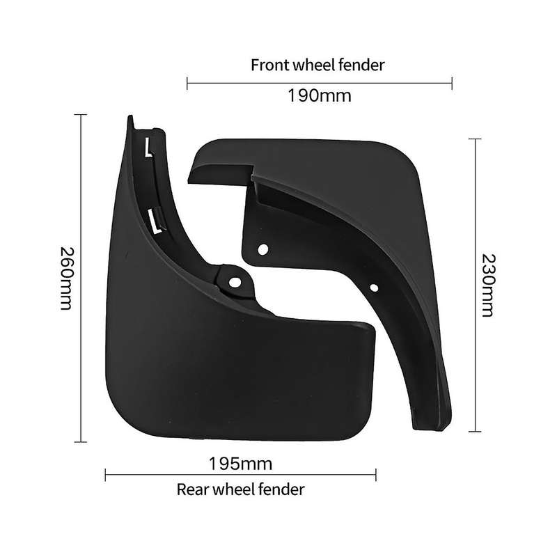 Car Mudguards for Dongfeng X1 Ex1 Guard Flap Splash Flaps Mudflapor Accessories