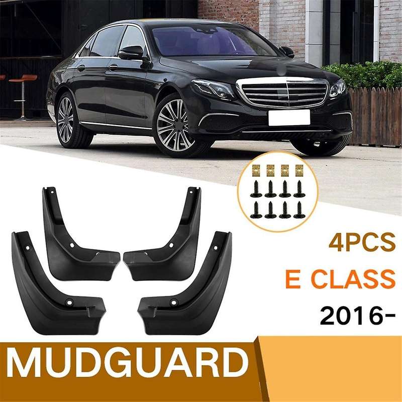 Car Mudguards for E-Class 2016-2013 Front Rear Mud Flaps Guards Splash Car Exterior Parts