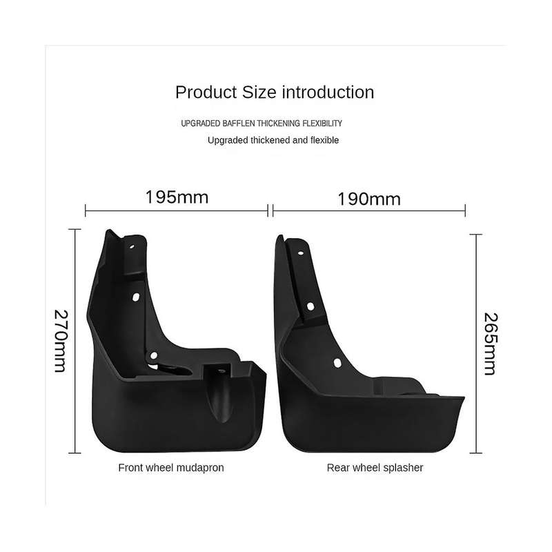 Car Mudguards for Creta 2022-2023 Guard Flap Splash Flaps Mudflapor Accessories