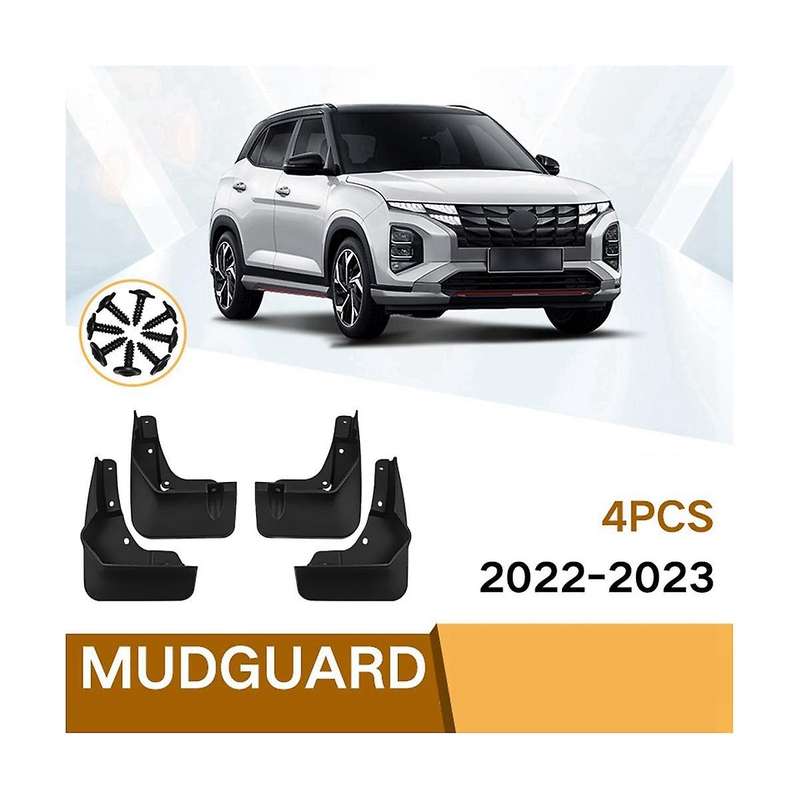 Car Mudguards for Creta 2022-2023 Guard Flap Splash Flaps Mudflapor Accessories