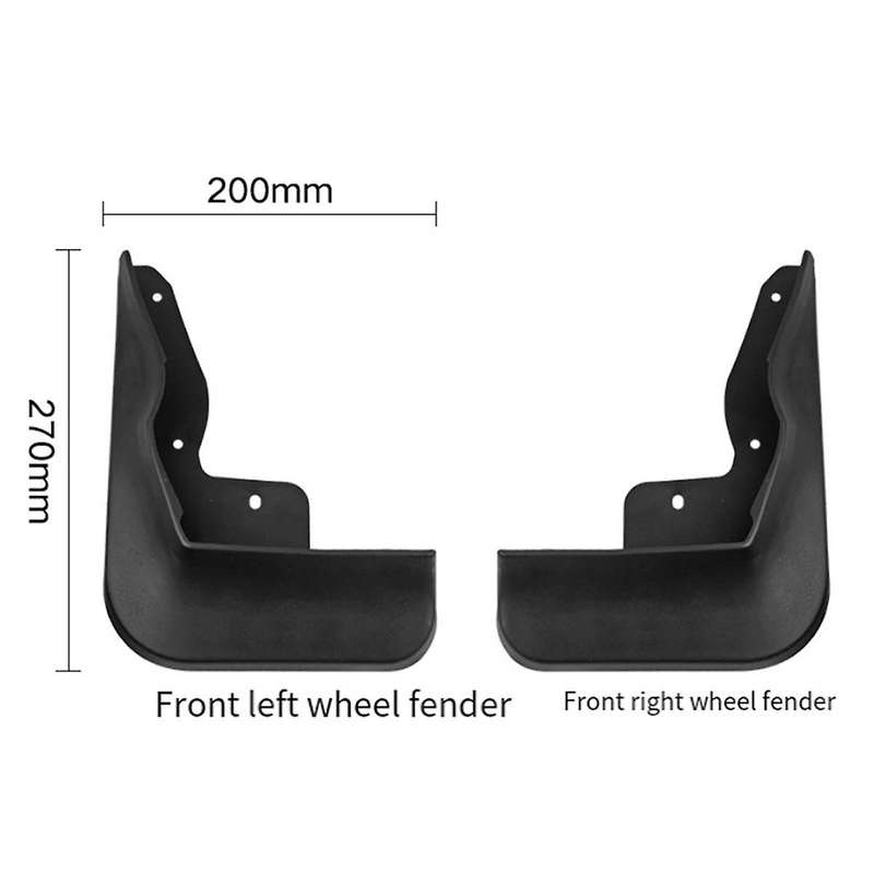 Car Mudguards for Atto3 Ev 2018-2019 Mud Guard Flap Splash Flaps Mudflapor Accessories