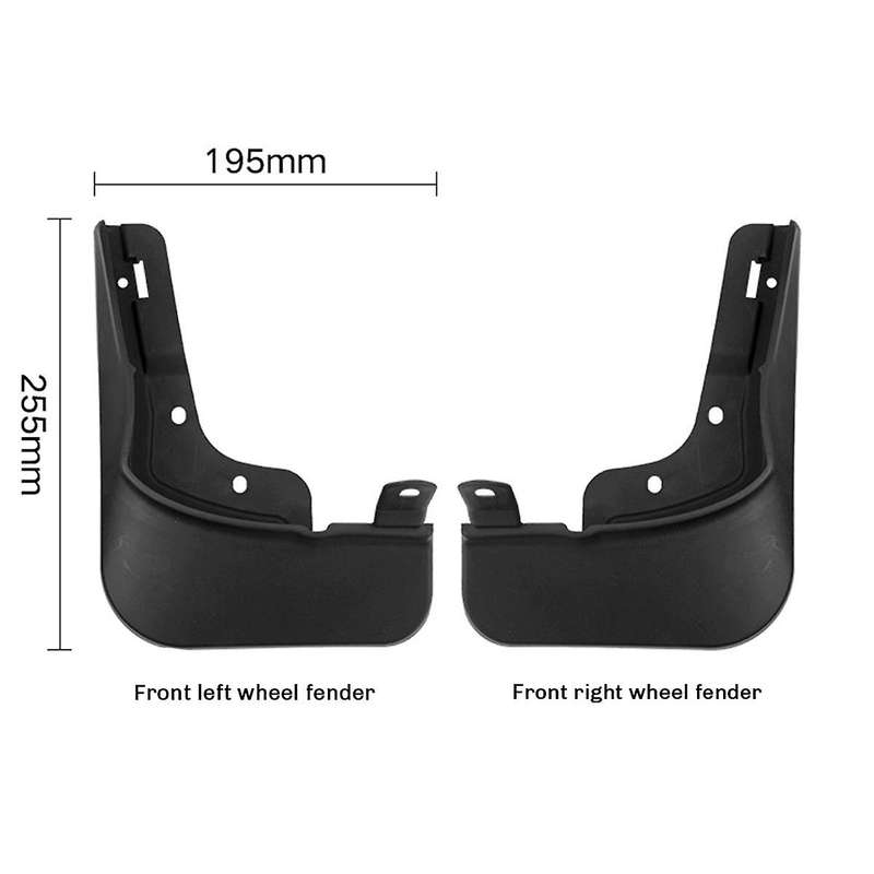 Car Mudguards for E-Class 2024 Front Rear Mud Flaps Guards Splash Car Exterior Parts