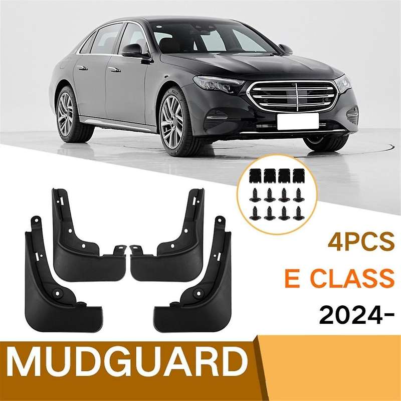 Car Mudguards for E-Class 2024 Front Rear Mud Flaps Guards Splash Car Exterior Parts