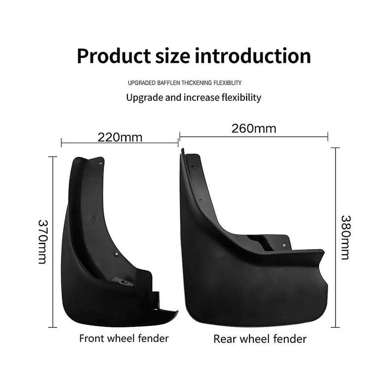 Car Mudguards for Explorer 2011-2019 Guard Flap Splash Flaps Mudflapor Accessories