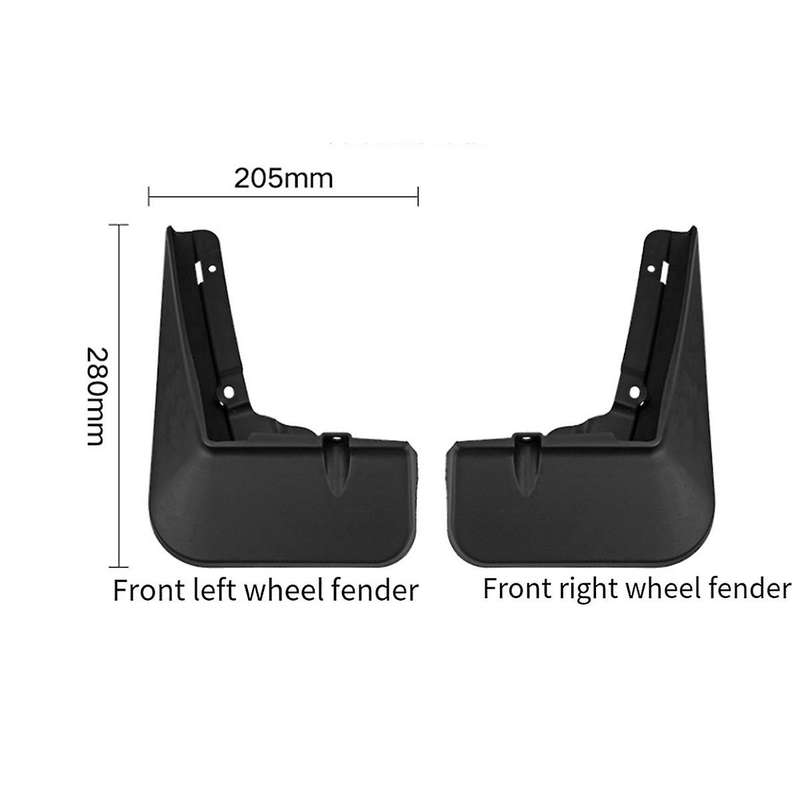 Car Mudguards for Jaecoo 6 2024 Front Rear Mud Flaps Guards Splash Car Exterior Parts