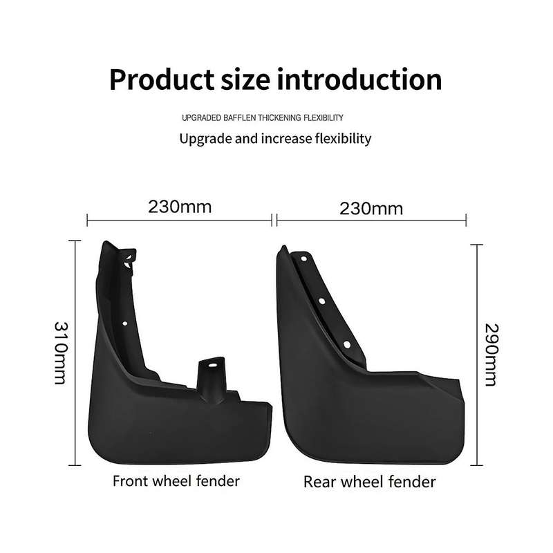 Car Mudguards for Explorer 2020-2022 Guard Flap Splash Flaps Mudflapor Accessories