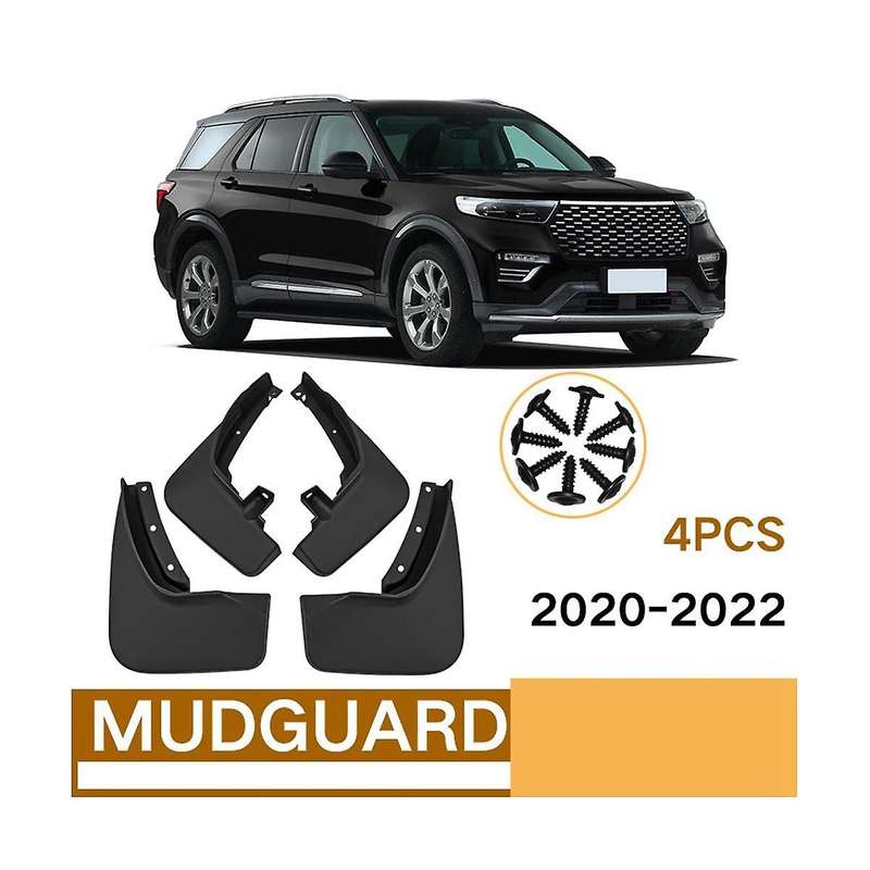 Car Mudguards for Explorer 2020-2022 Guard Flap Splash Flaps Mudflapor Accessories
