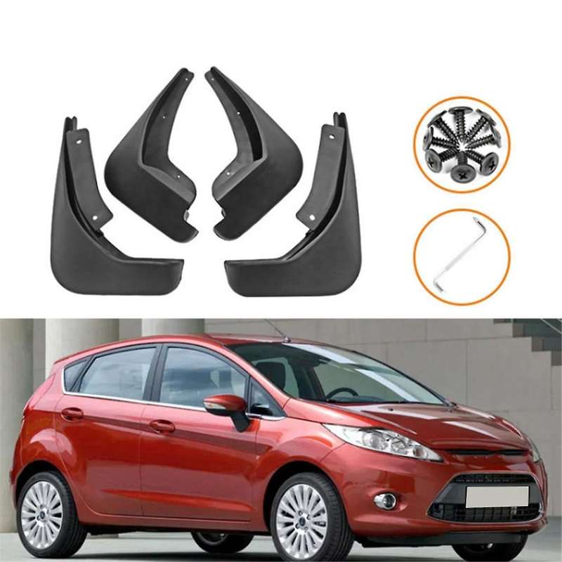Car Mudguards for Fiesta 2009-2012 Mud Guard Flap Splash Flaps Mud Flaps Accessories