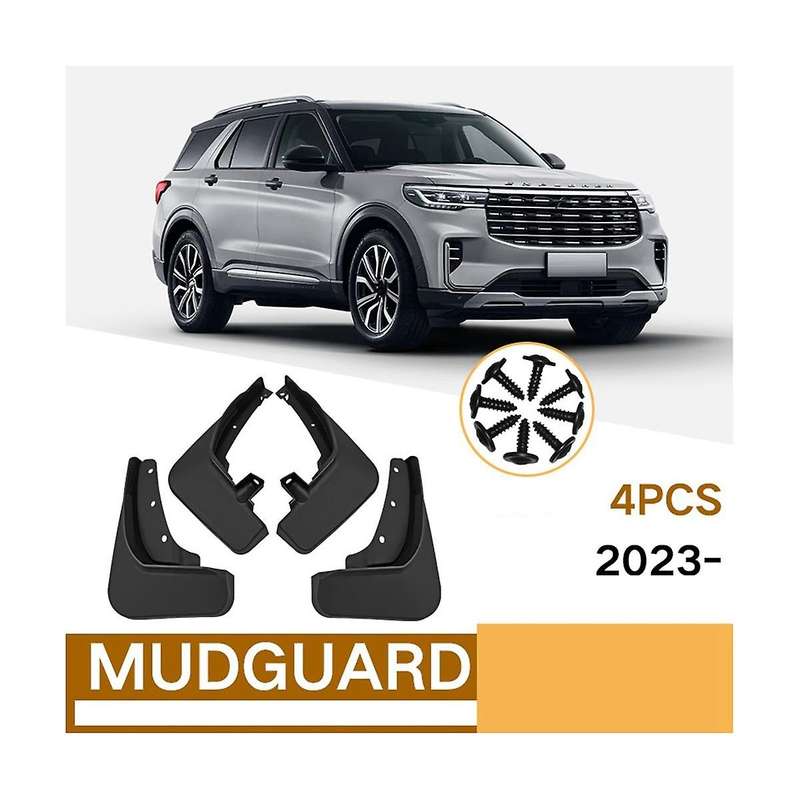 Car Mudguards for Explorer 2023 Guard Flap Splash Flaps Mudflapor Accessories