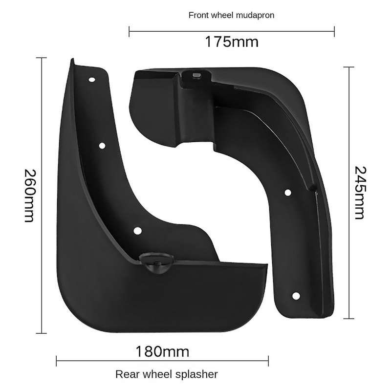 Car Mudguards for Toyota Vios 2019-2022 Fender Mud Guard Flaps