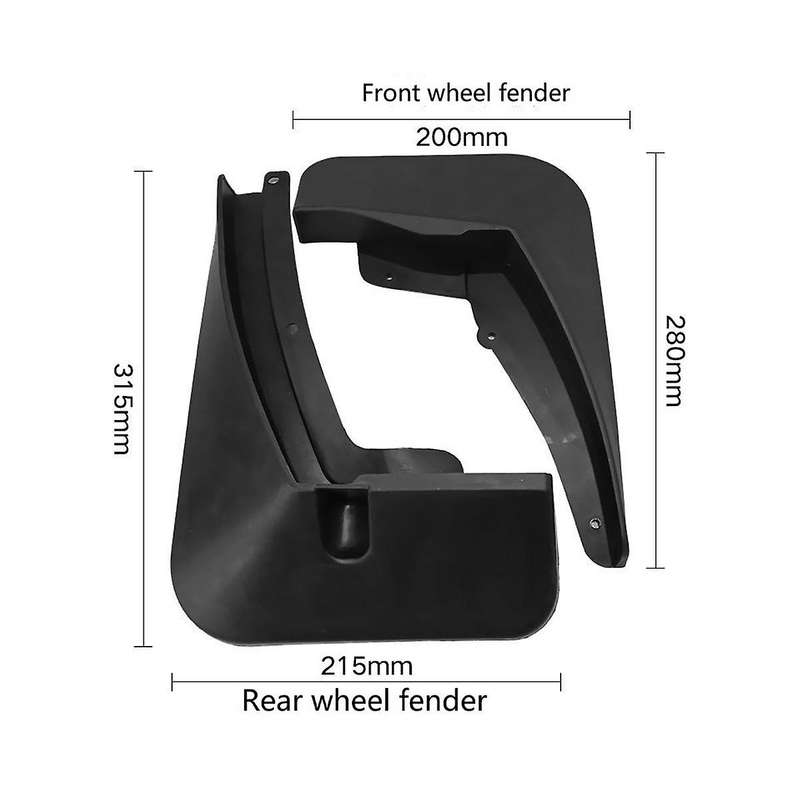 Car Mudguards for Teramonts 2017-2020 Guard Flap Splash Flaps Mudflapor Accessories