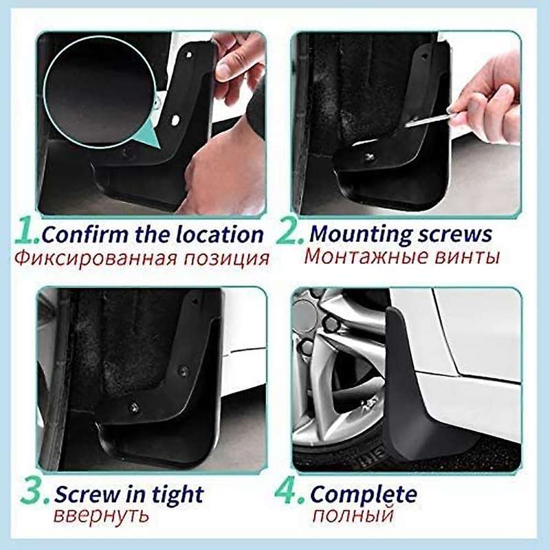 Car Mudguards Front Wheel Fenders Mud Flaps Splash Guards for V Class W447 2016-2020 with Side Skirt