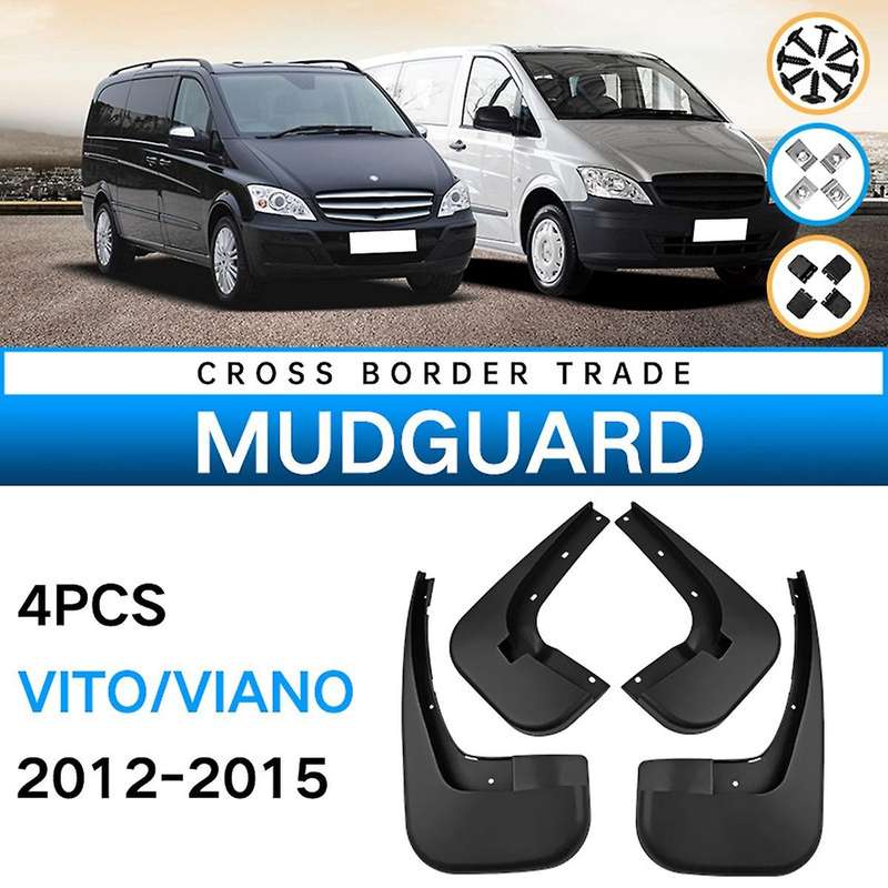 Car Mudguards for Mercedes-Benz Viano Vito W639 2012-2015 Fender Mud