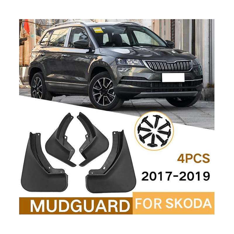 Car Mudguards for Karoq 2017-2019 Guard Flap Splash Flaps Mudflapor Accessories