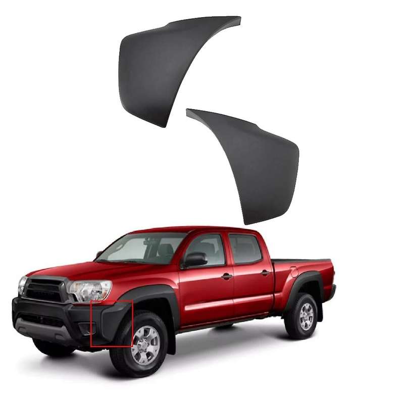 Car Mudguards Front Bumper End Mud Flaps 5211204050 5211304050 for 2012-2015 Front Guards Splash