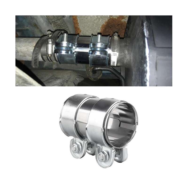 Car Muffler Pipe Double Clamp Connector 1k0253141b 1k0 253 141 M for A4 A5 55x95mm Motorcycle Turbo