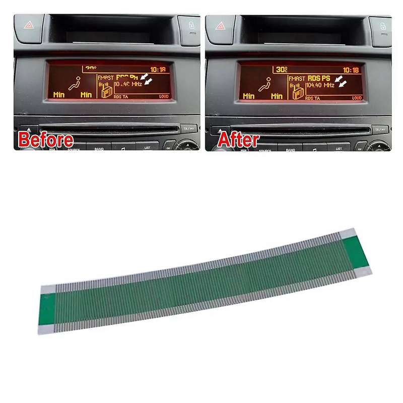 Car Multi LCD Display Pixel Repair Foil Flat LCD Connector Dashboard Repair for 307/407/408