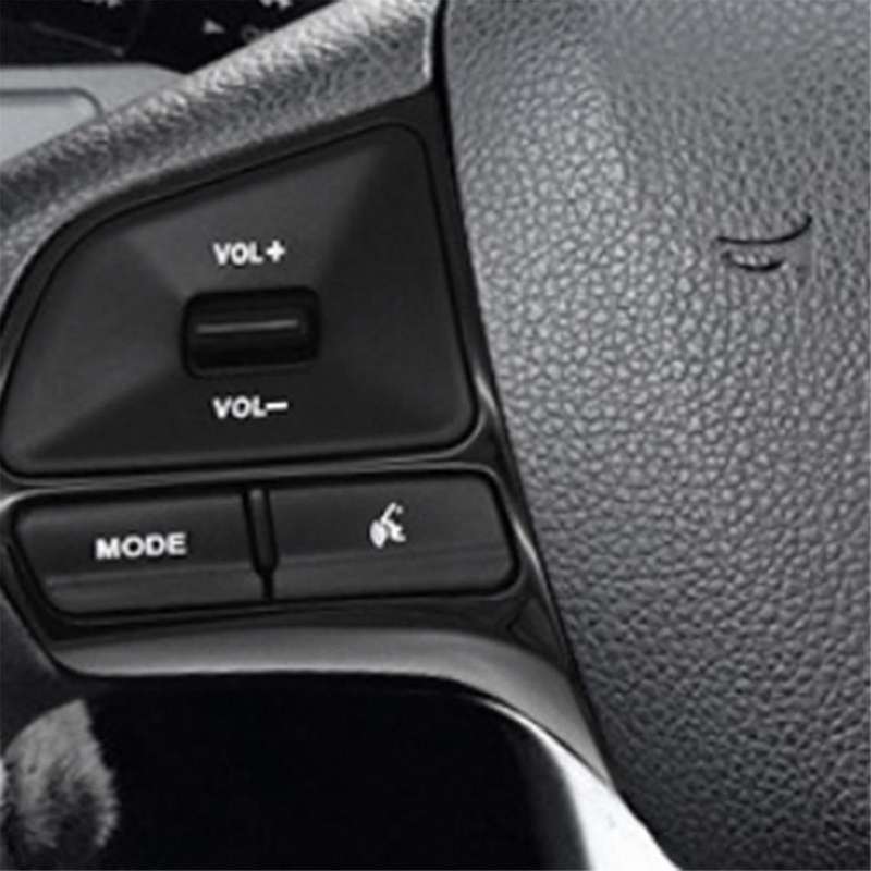 Car Multifunction Steering Wheel Button Control Volume Switch for K2 2011-2016 Gloss Black