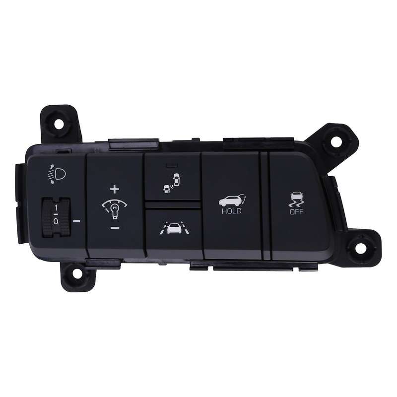 Car Multi-Function Instrument Panel Headlight Switch Fog Light Adjustment Switch for 2018