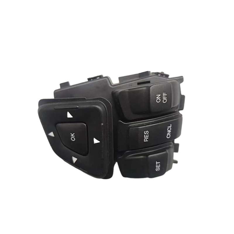 Car Multi-Function Media Steering Wheel Button Audio Volume Cruise Control Switch for Edge Explorer