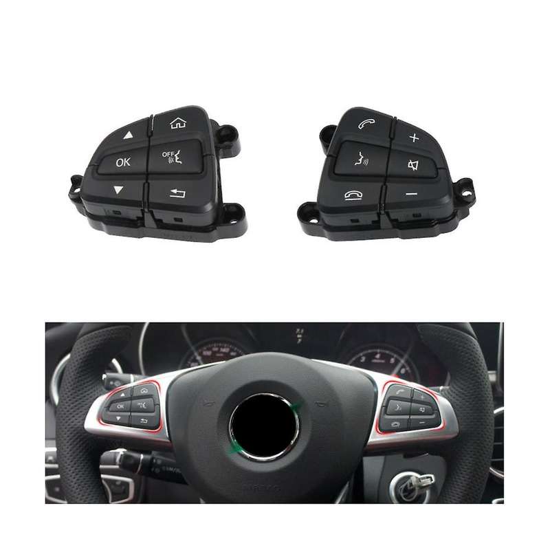 Car Multi-Function Steering Wheel Control Switch Buttons for C GLC Class W205 W253 A0999050200 A099