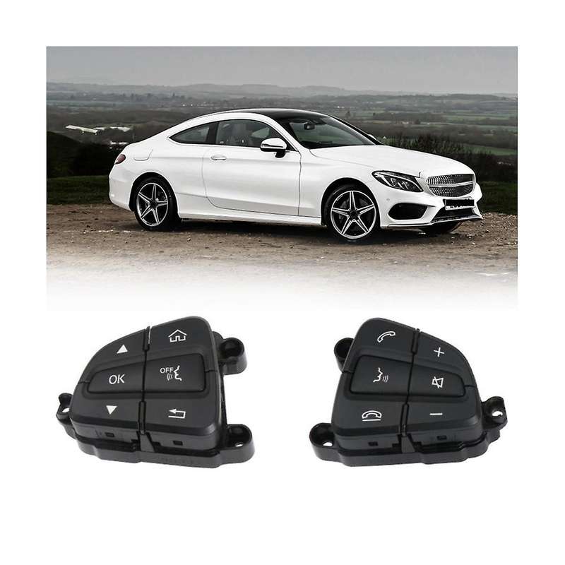 Car Multi-Function Steering Wheel Control Switch Buttons for C GLC Class W205 W253 A0999050200 A099